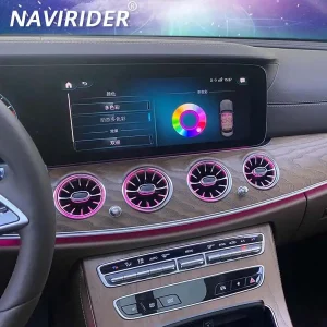 12.3" Android 13 Car Video Player for Mercedes Benz E Class E200 E300 E320 W213 2016-2020 Carplay GPS Navigation Multimedia DSP